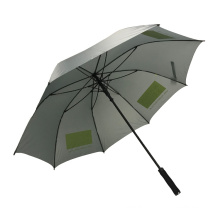 Novo logotipo personalizado personagem de tempestade eva, alça reta guarda -chuva